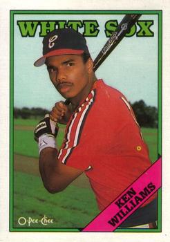 1988 O-Pee-Chee Baseball Cards 092      Ken Williams RC